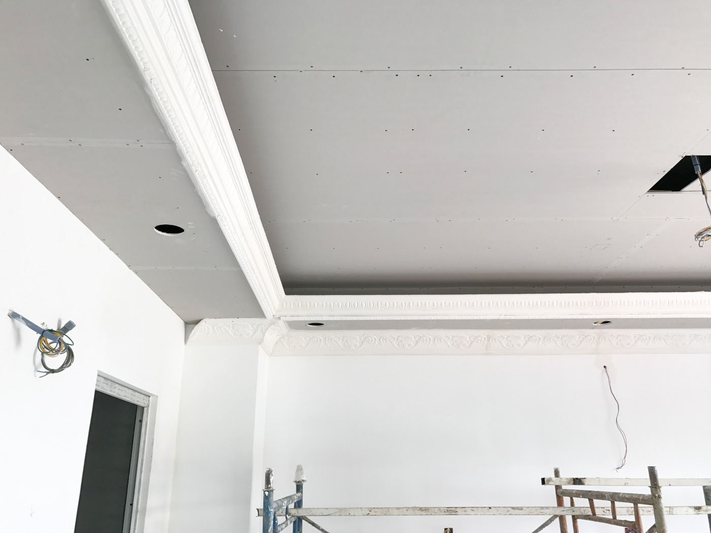 Kiến trúc thạch cao cổ điển trung tâm tiệc cưới