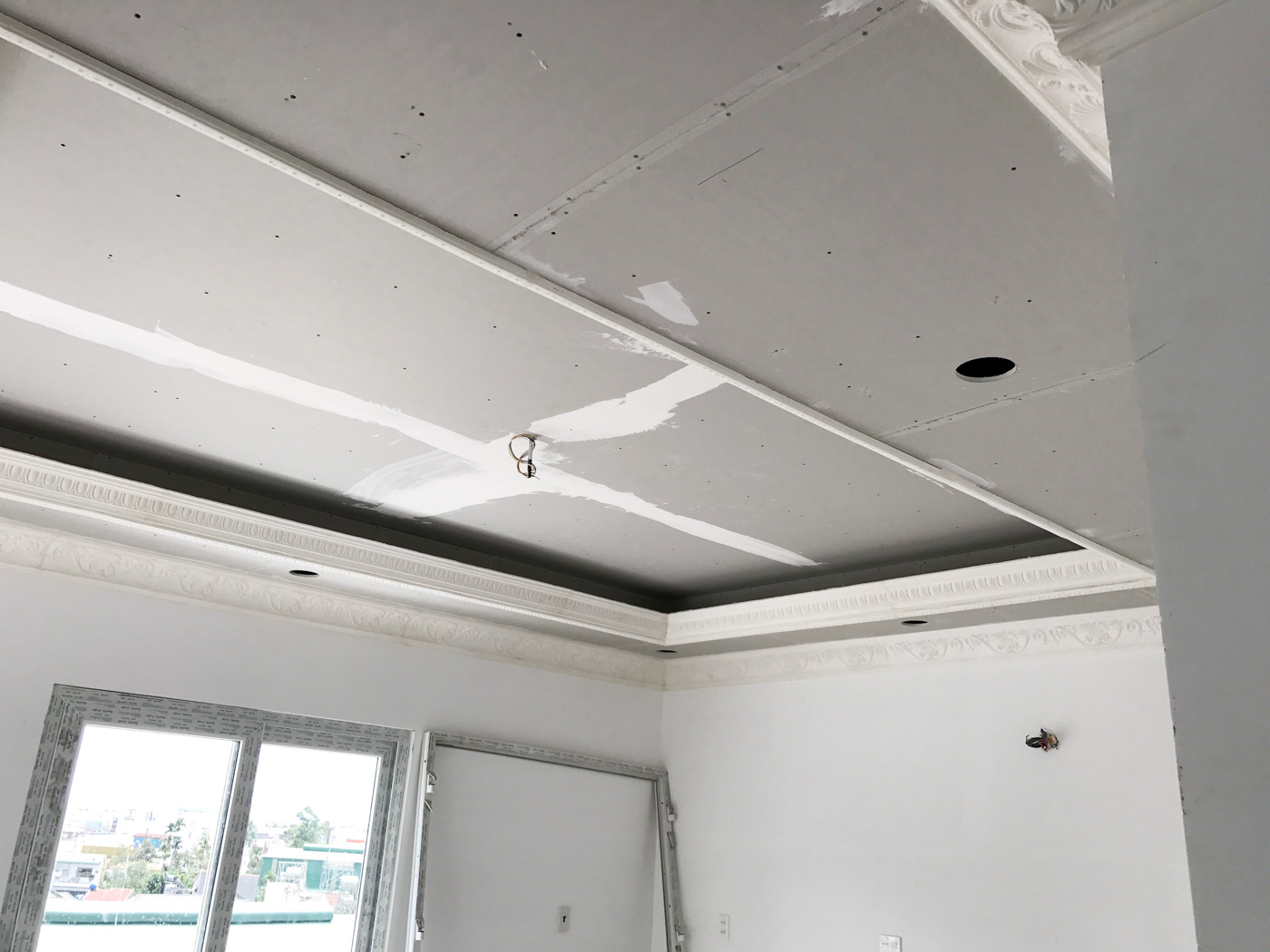 Kiến trúc thạch cao cổ điển trung tâm tiệc cưới